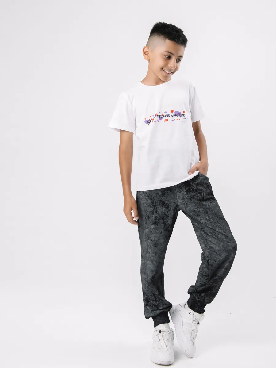 Брюки-джоггеры для мальчика-подростка — фото 1