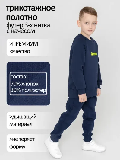 Брюки футер начёс "Хэйл" 40301